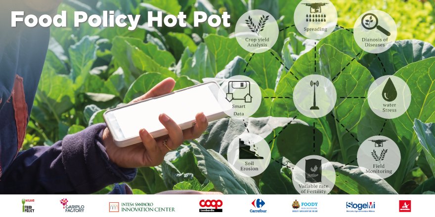 La terza area di interesse di #FoodHotPot? Sustainable Food Chain.
Candida la tua startup entro il 22/10/2019!
f6s.com/callforstartup…

 <a href="/CarrefourItalia/">Carrefour Italia</a> @Coop_Lombardia <a href="/FondCariplo/">Fondazione Cariplo</a> <a href="/sogemi_spa/">SogeMi - Foody</a> <a href="/FoodPolicyMi/">Food Policy Milano</a>