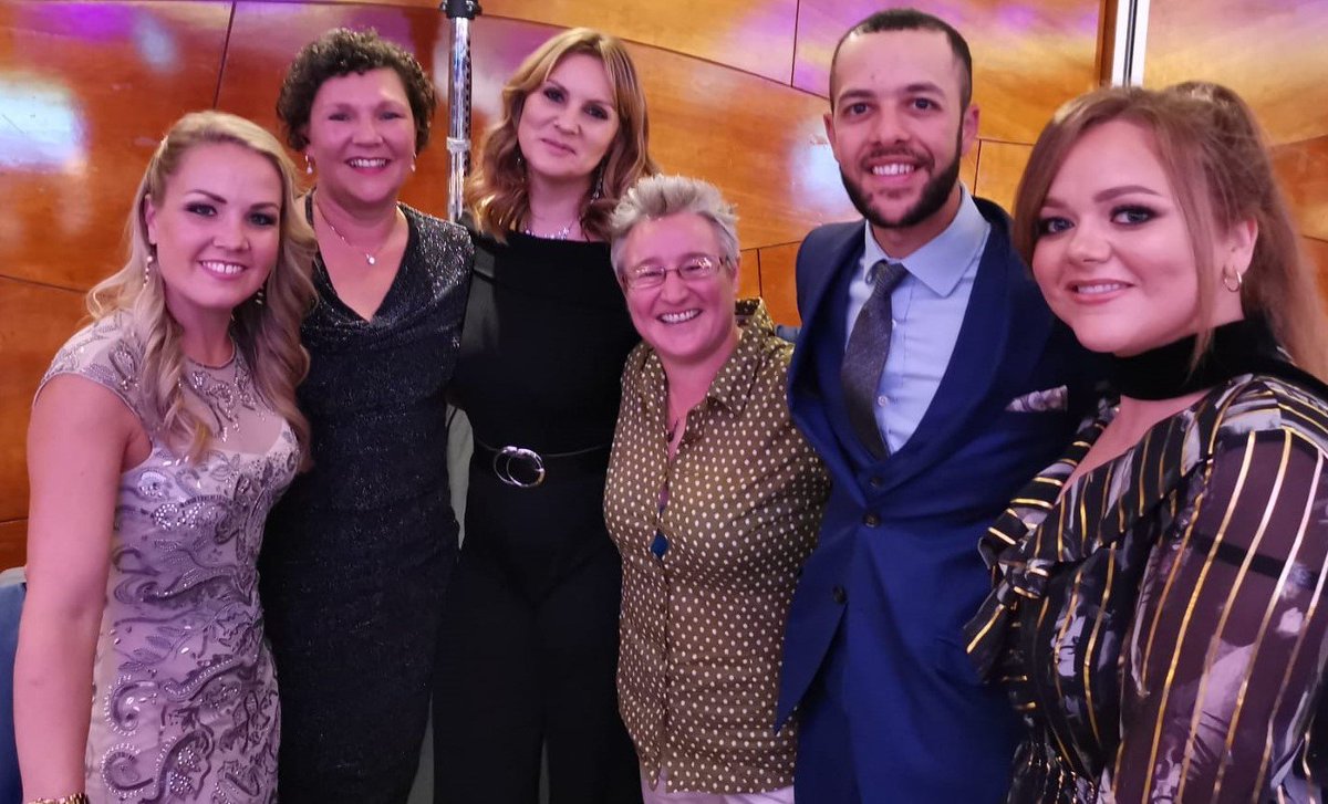 HrHealthy's tweet photo. What a great evening last week at the Leading Wales Awards with team Pia supporting Sharon Williams who was shortlisted for the Diversity &amp; Inclusion award at Hilton Cardiff. #lwa2019 https://t.co/vs3Mz9YlE1