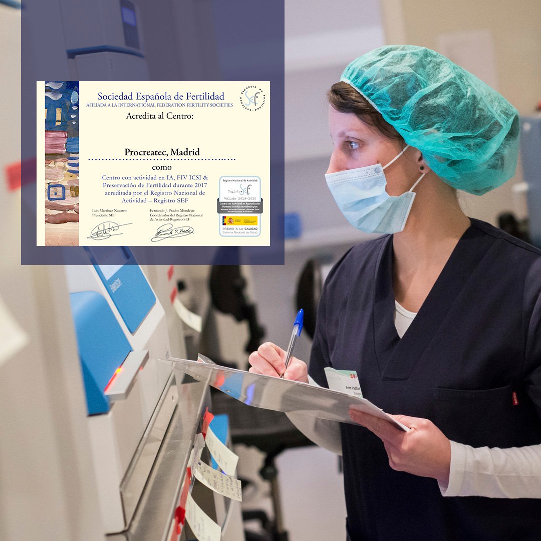 ProcreaTec_it's tweet image. Ancora una volta ProceaTec riceve il marchio della Società Spagnola di Fertilità che certifica la qualità del nostro lavoro e dei nostri protocolli in PMA.
#procreatec #ivflife #PMA #eterologa #fecondazioneassistitaspagna #gravidanzaassistita #eterologaspagna