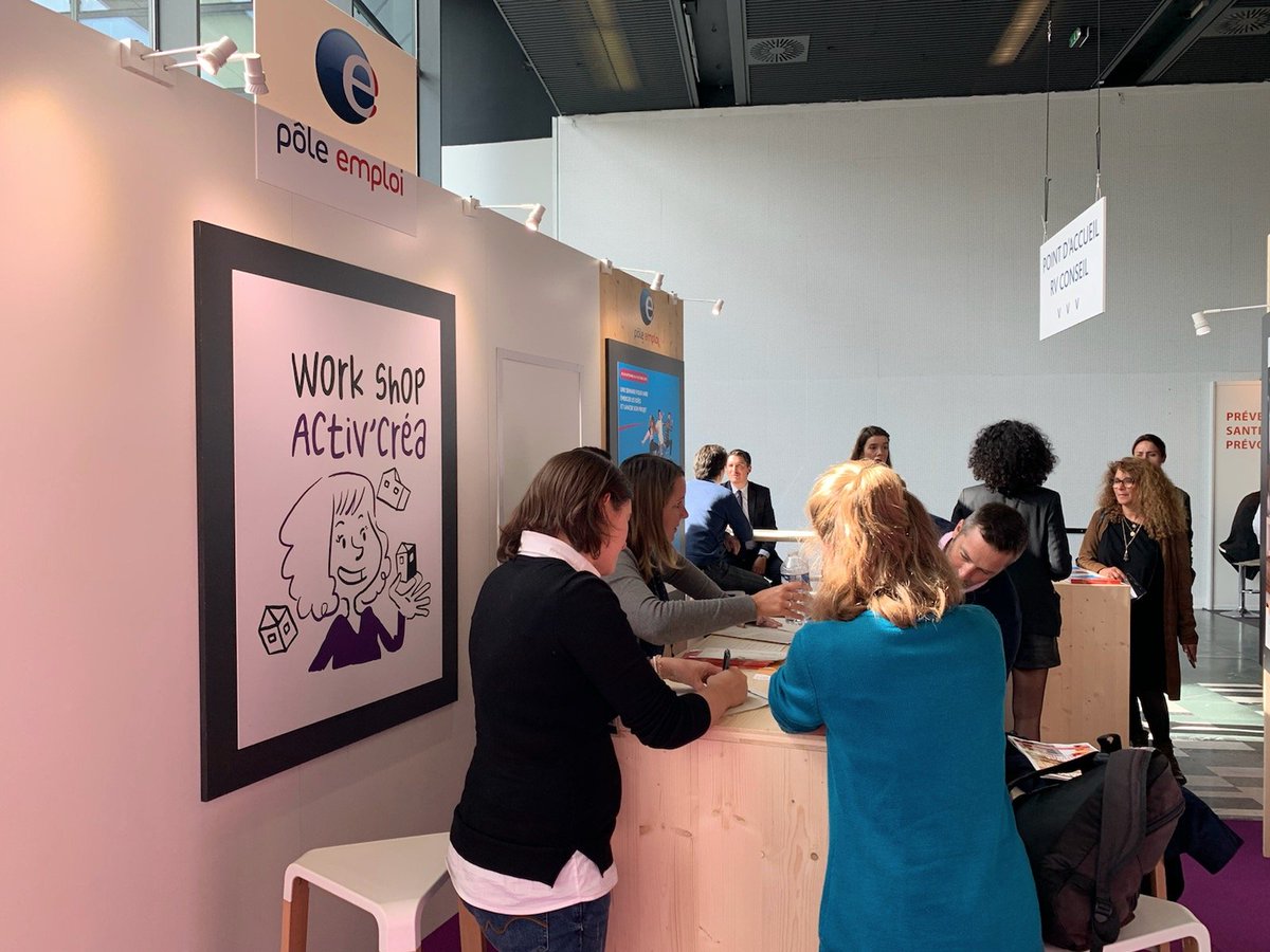 FranceTravail's tweet photo. Dans le cadre de la #SemaineCréa, les conseillers @pole_emploi référents en création d'entreprise vous donnent rendez-vous au @SalonSME sur le stand D11👍 L'opportunité de faire le point sur votre projet &amp; de trouver des solutions pour le concrétiser 👉 https://t.co/vIhthOwv7s https://t.co/yeKrvkG7kn