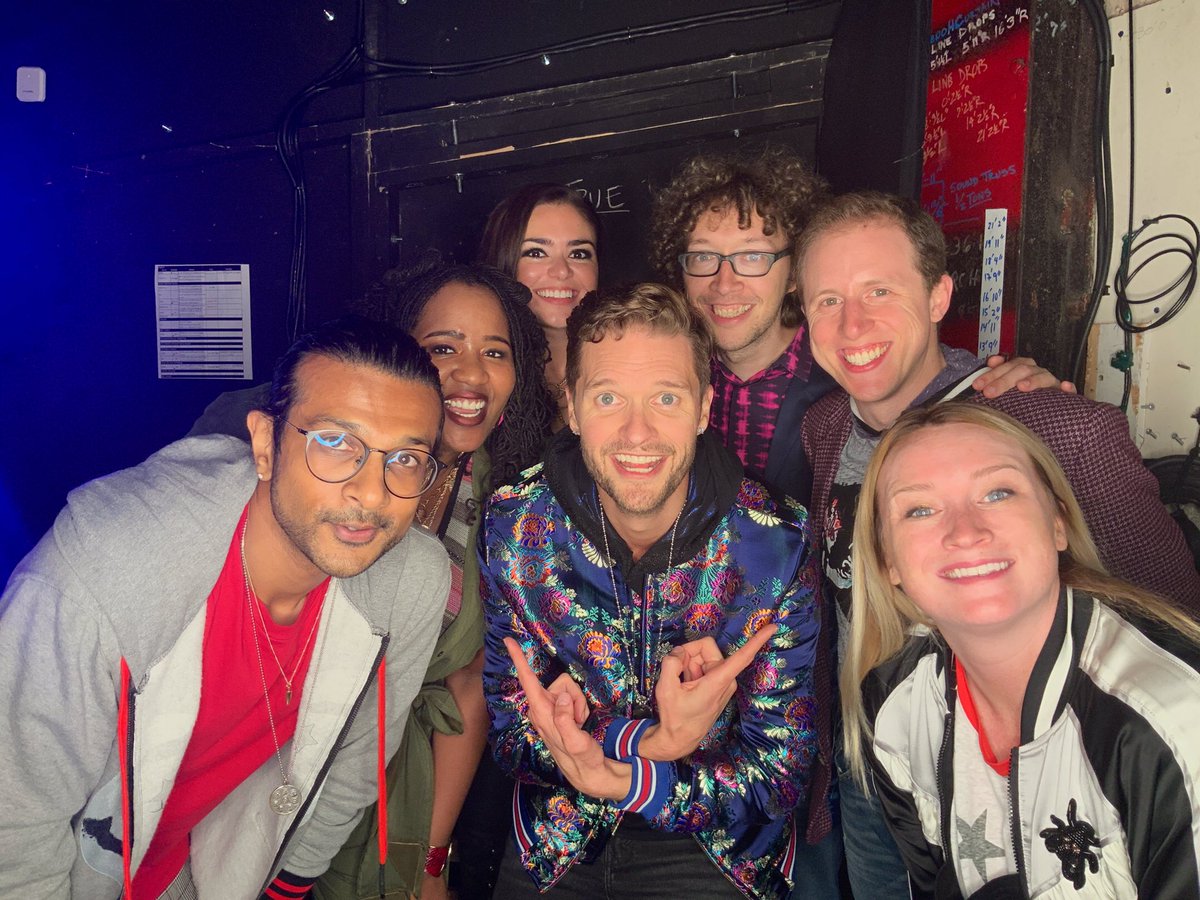 jellyd's tweet photo. Show 1: Lin! Show 2: Me playing Lin! Never know what’s gonna happen at @freestylelove https://t.co/uAS4WdOKqJ