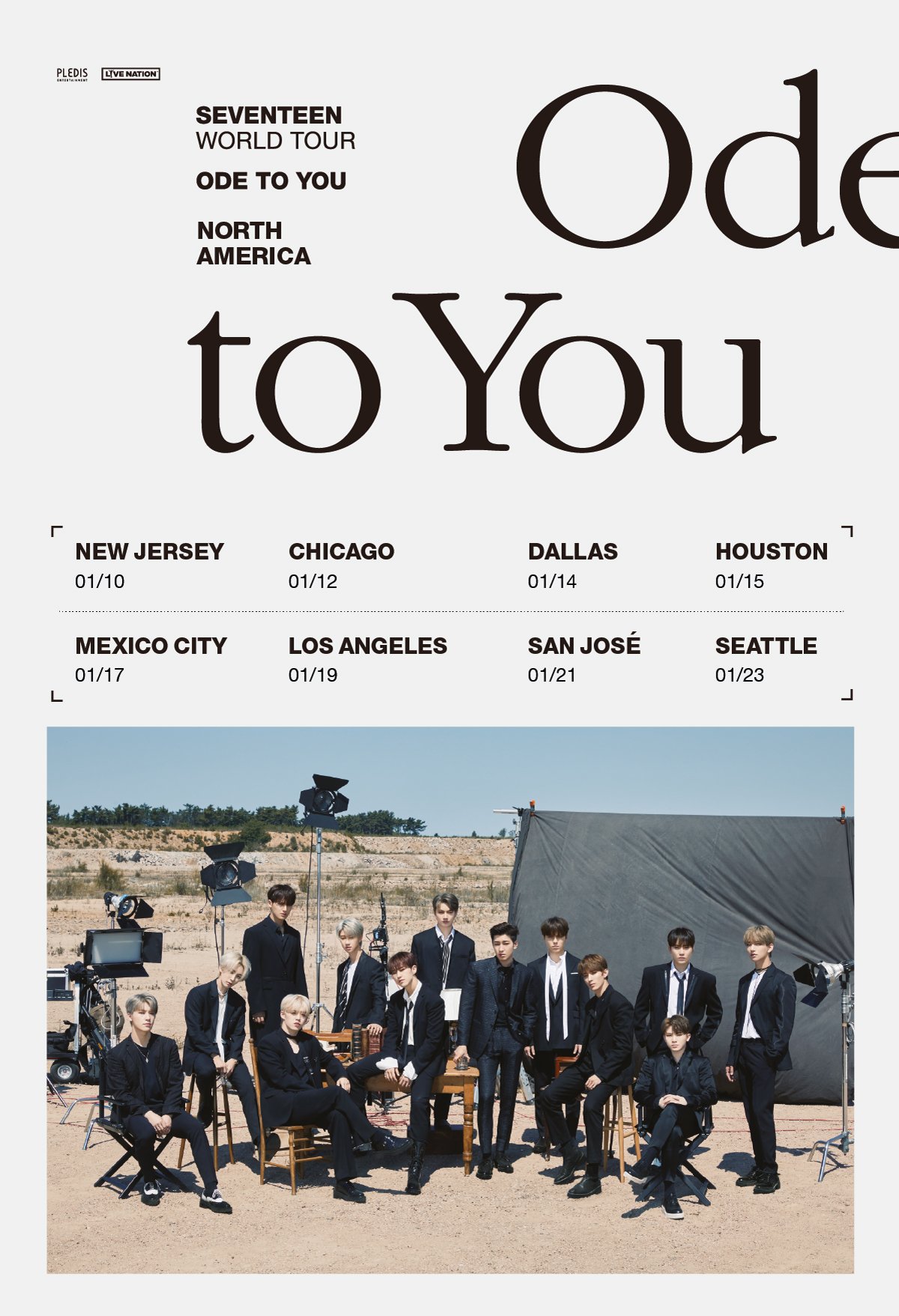 ミュージック SEVENTEEN WORLD TOUR 'ODE TO YOU' 세븐틴(SEVENTEEN) on X: 