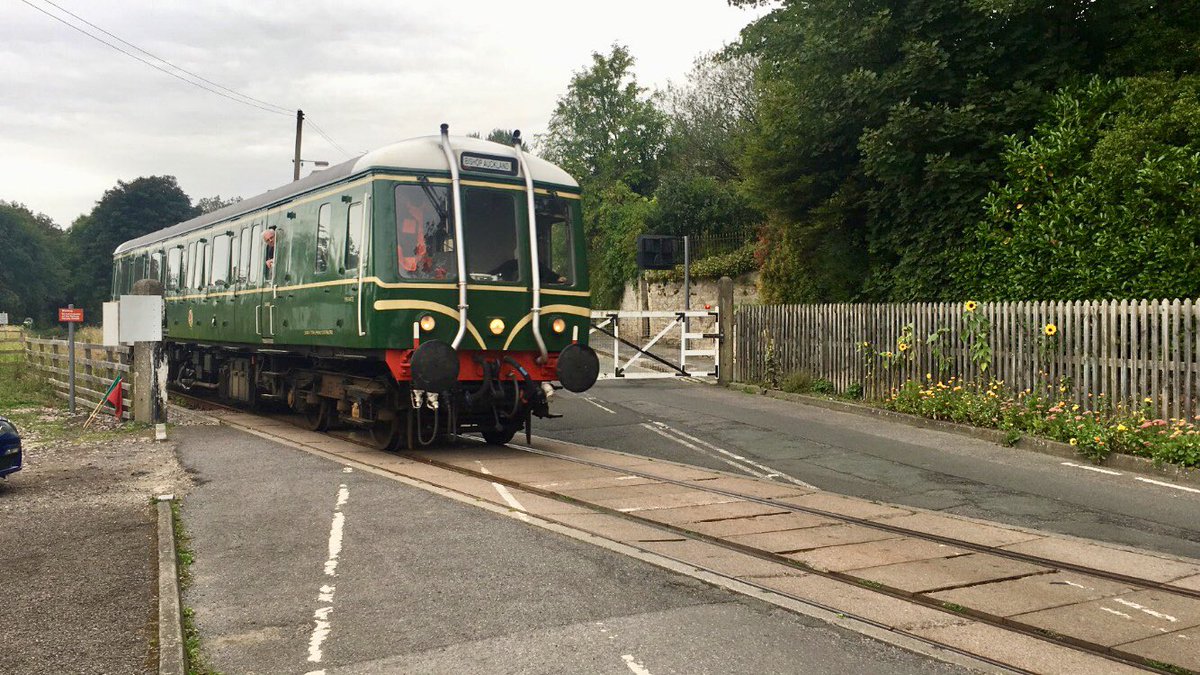 RailwayTrust's tweet image. #hertage railcar #class122 back in 1975 and again in 2019 at #weardale   Image ©️ David K Harris