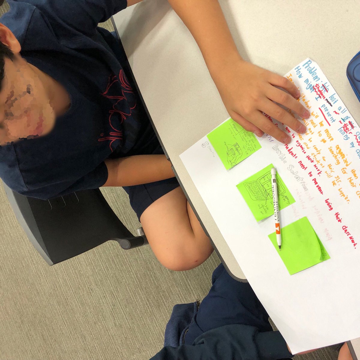 msjamie_tweets's tweet photo. Grade 6 Designers working hard! Coming up w/ 4 possible solutions and exchanging feedback in less than 40 minutes 😎 what a great win for these Ss @Intl_Chadwick https://t.co/FDo3fy7NU0