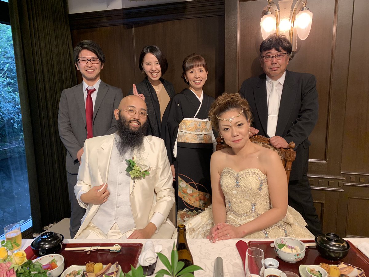 Kisser スキンヘッドと髭 Auf Twitter The 家族 ありがとう キッサー結婚式
