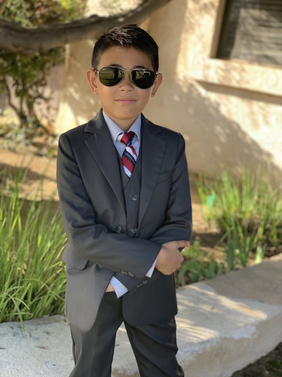 DrJossHively's tweet photo. Wearing his Sunday best on a Monday! My little stud muffin had a blast learning good manners with lots of practice and reinforcement ... and a little ballroom dancing! #fancytime #loveofmylife #MartineCotillion https://t.co/0L2AVxbff7