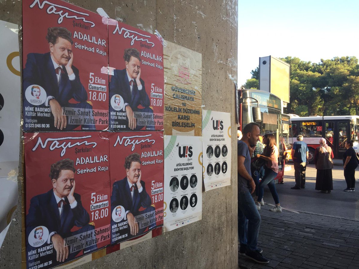 5 Ekim Cumartesi günü tüm dostlarımızı İzmir Sanat Salonu/Fuar'a bekliyoruz...