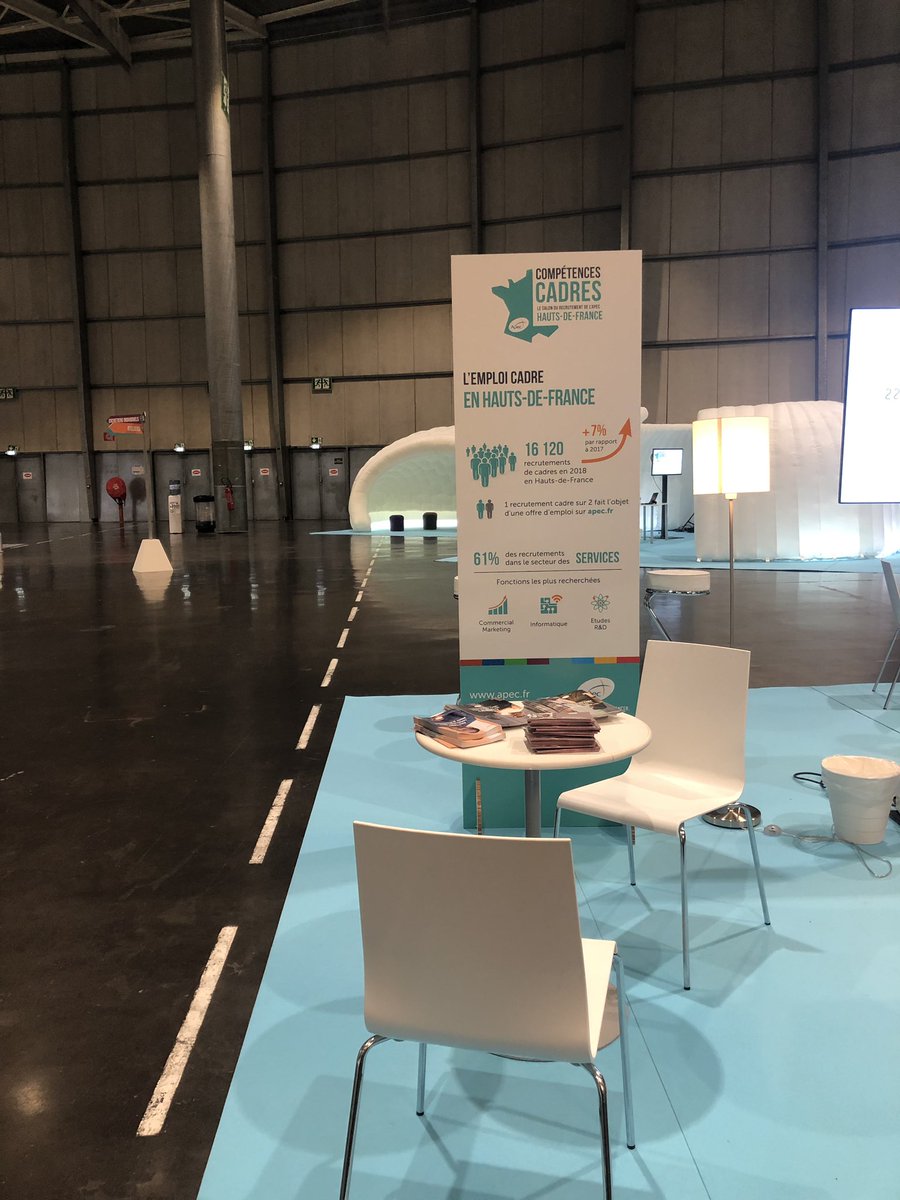 [NOW] C’est aujourd’hui le grand moment de l’emploi dans la région. Le #salonapec de Lille est officiellement ouvert !