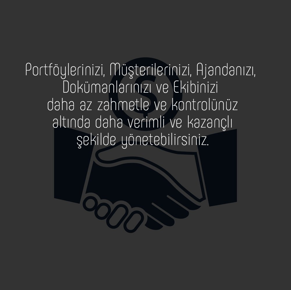 Daha Verimli ve Kazançlı Şekilde Yönetebilirisiniz !

ortakemlak.com.tr
info@ortakemlak.com.tr
0850 840 22 12

#ajanda #müşteri #döküman #zahmet #kontrol #verimli #kazanç #yönetim #ekip #ortaklık