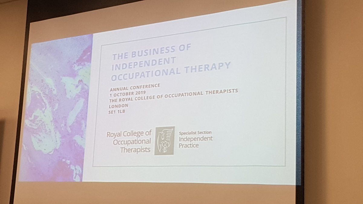 Helen_OTUK's tweet image. Settling down ready for a day of #OTGeek #RCOTIP2019