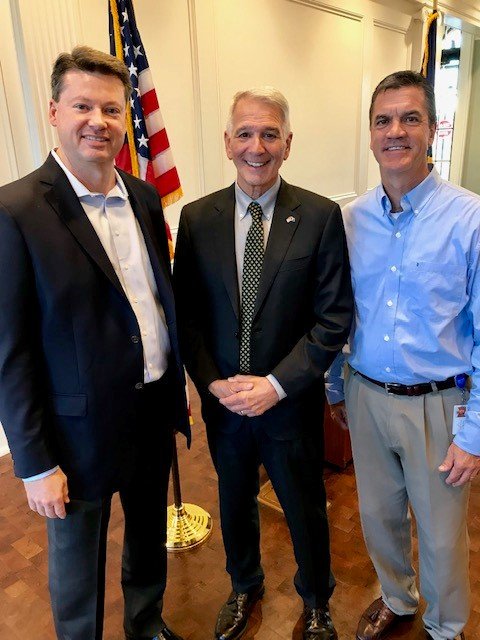 IVLTeam's tweet photo. Our representatives met with US Congressman Abraham & headed a public forum to acquaint locals with our activities, voice their concerns about the renovation of our factory, and give us their feedback openly.
#IVLEmpoweringPotential
#IVLTeam
#IndoramaVentures https://t.co/bRAP1joUfq