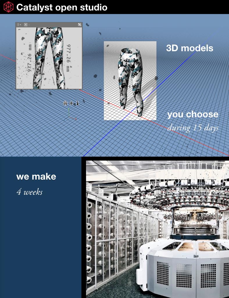 catalystactive's tweet image. You choose. We make. Today, Catalyst launches the Open Studio. Browse the styles in 3d, swipe left, swipe right. We make the winners in two weeks time. Share this post to get a chance to win the best ranking leggings! catalyst-activewear.com/open-studio/