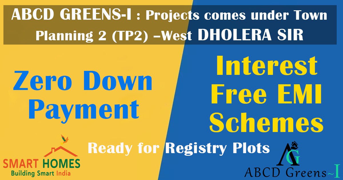 DSCPhase3's tweet photo. ABCD GREENS-I, #Residentialplots #project. Town Planning 2 (West) Dholera SIR.

HURRY UP…#BOOK NOW….READY FOR #REGISTRY PLOTS!!!
#Booking Open Now for #Plots @TP 2, #Dholera SIR. Just a walk away from #Expressway &amp; #Metro!!!

For more information Contact Us On : 7096961242 https://t.co/3Swvf7Pdk8