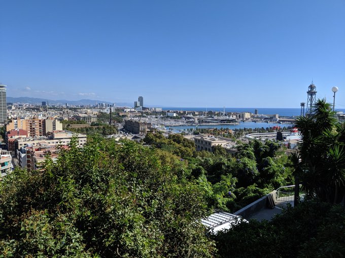 View from Montjuic