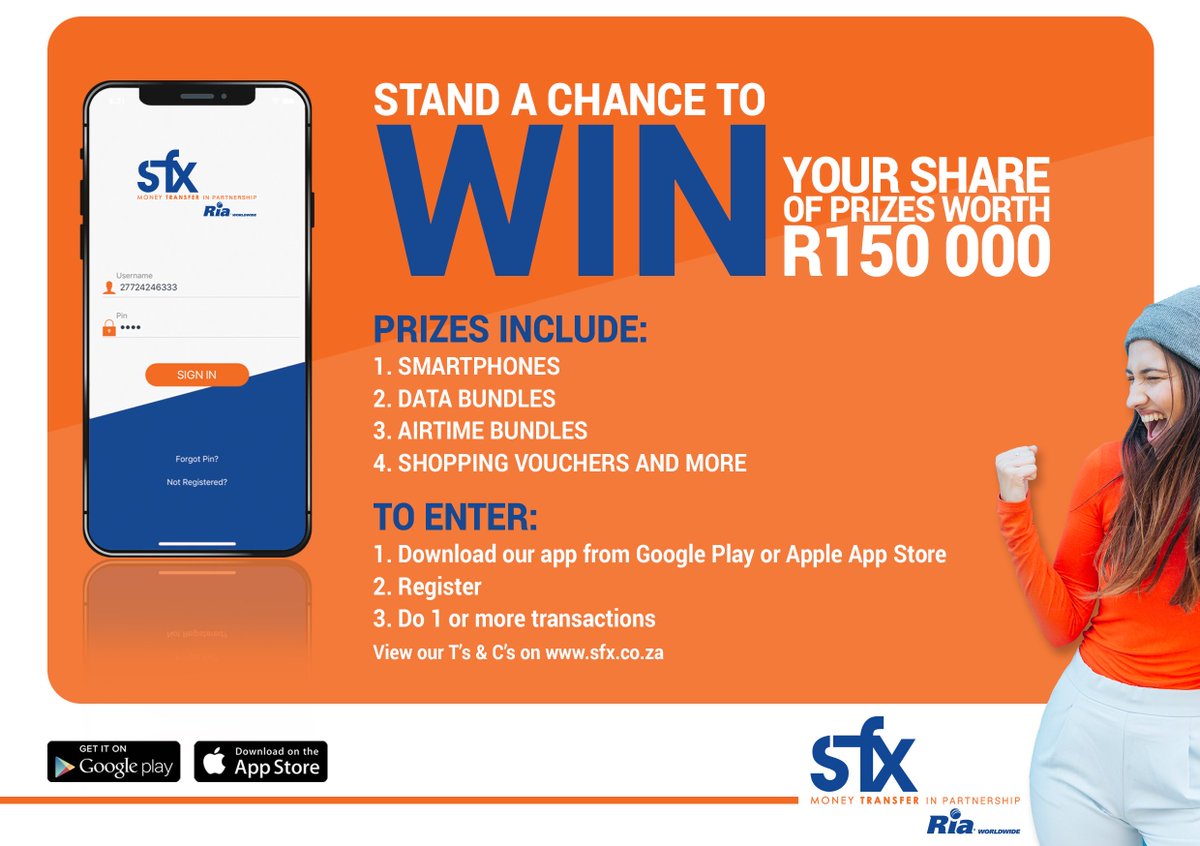 Sfx Money Transfer In Partnership With Ria Moneysikhona Twitter