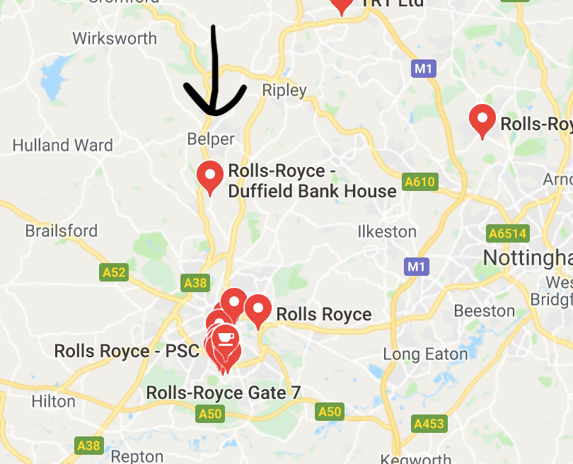 billyryde's tweet photo. @frasermartin Belper  is where 1/2 my family's from https://t.co/NgVxFYmg5l