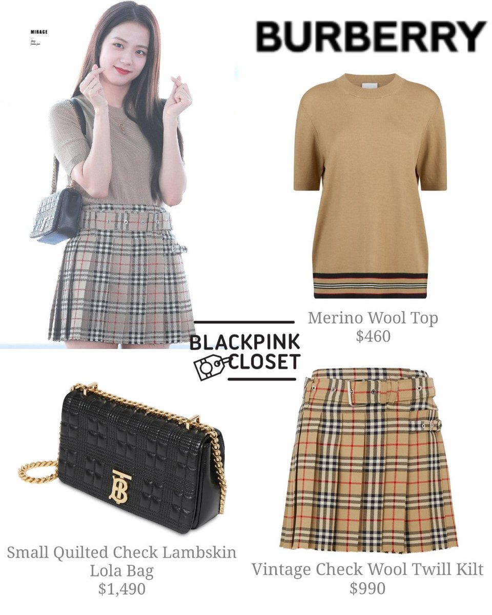 burberry jisoo