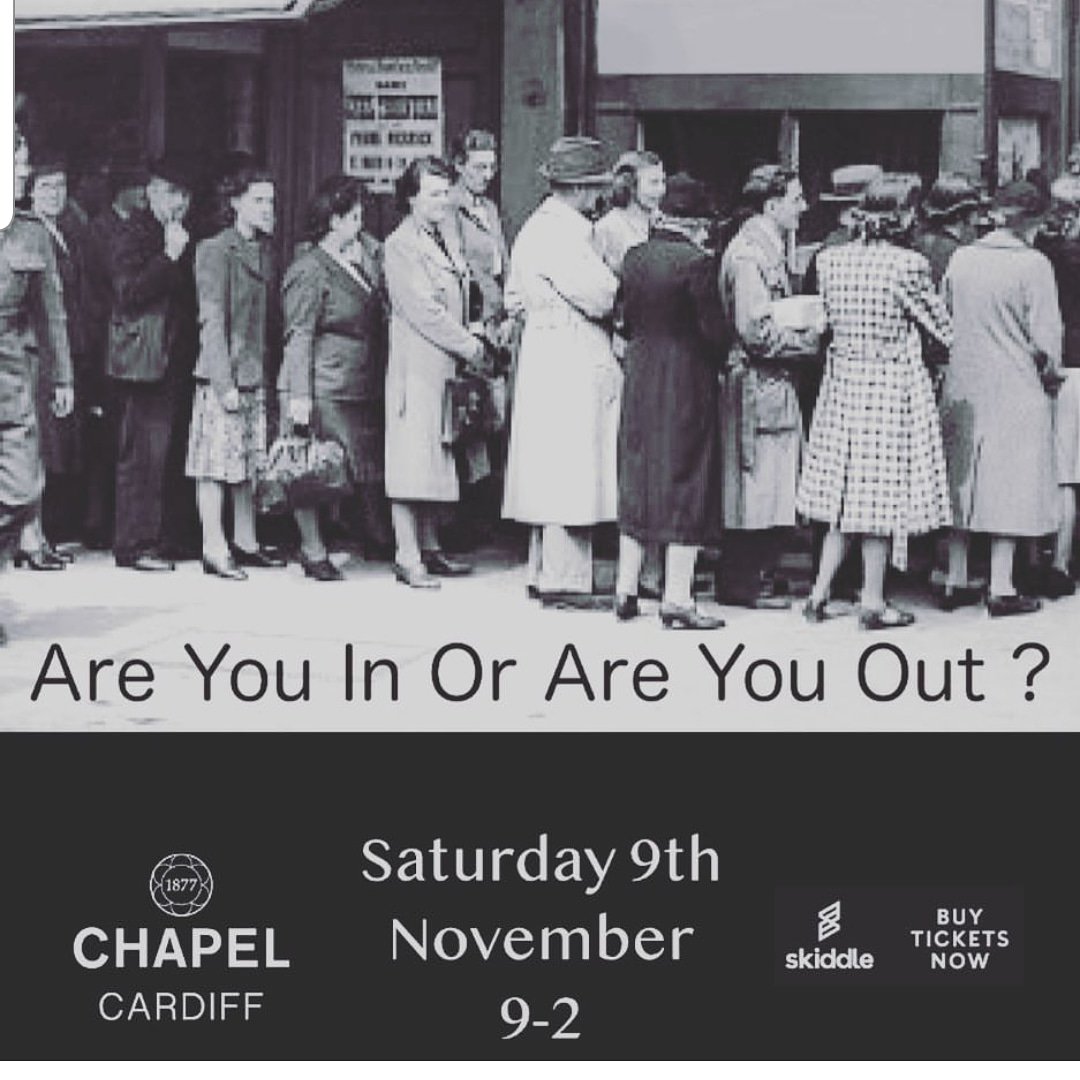 ARE YOU IN OR ARE YOU OUT?
(Calling All House Music Lovers)
.
Saturday 9th November 💃🏾🕺🏾🎵🎧
#LYTD