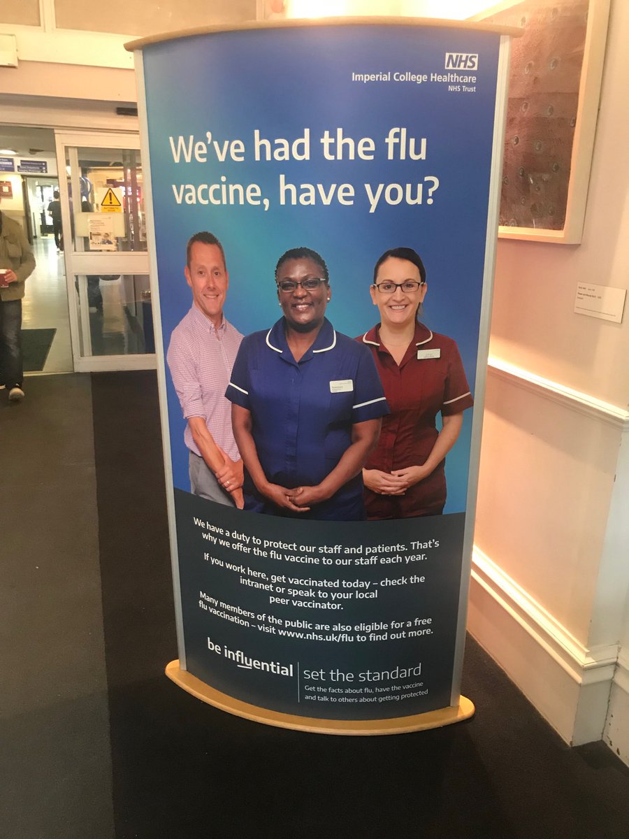 Fantastic local campaign ⁦@ImperialNHS⁩ Comms team promoting some of staff Influencers to influence ⁦@Imperialpeople⁩