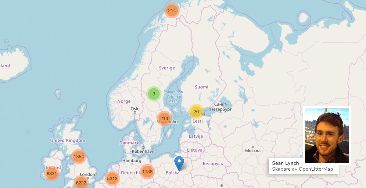 MetaSolutionsAB's tweet photo. OpenLitterMap - En sajt på vilken vem som helst kan registrera information om skräp ger möjlighet till både forskning och konkret handling. Nyckeln till framgång är användningen av öppna data!

https://t.co/Jy9FF7Bg4a

#openlittermap #oppnadata #opendata #entryscape #seanlynch https://t.co/5JZINKQuHF