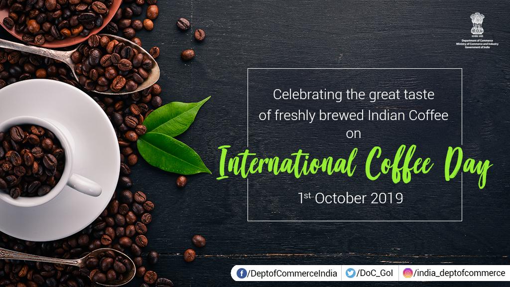 DoC_GoI's tweet photo. Did you have your coffee today? 
#InternationalCoffeeDay https://t.co/T8haJZM9Q5
