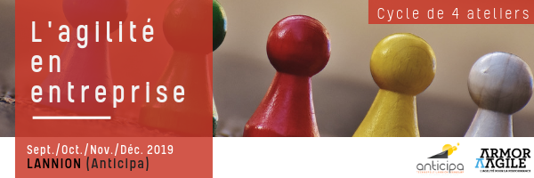 [AGENDA] Atelier 2/4 sur l'#agilité en entreprise, le 08/10 à #lannion avec <a href="/ArmorAgile/">Armor Agile</a> sur le thème « Scrum niveau avancé ». Intéressé(e)? 👉bit.ly/32nYoVg