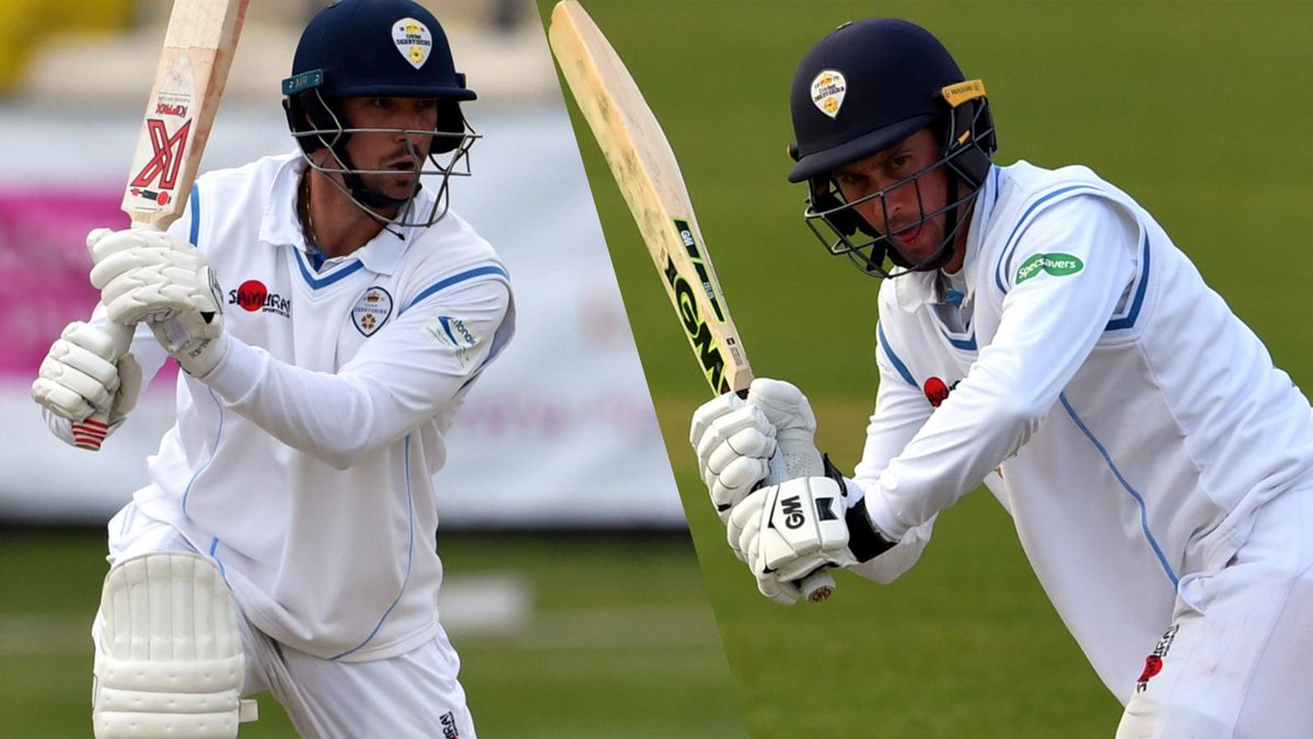 Billy Godleman and @waynemadders77 have been named in the @pcaMVP Greene King Team of the Year 🔥

Congratulations, lads 👏

Read ➡ po.st/lIcCzv

#WeAreDerbyshire