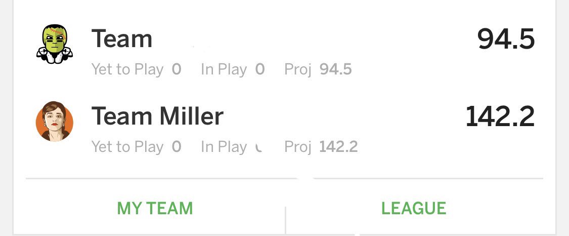 opinionatedtany's tweet photo. On the plus side of life, both my #NYGiants and my #FantasyFootball team started 0-2 and are now 2-2. #progress #allhopeisnotlost https://t.co/xxj0FTC1re