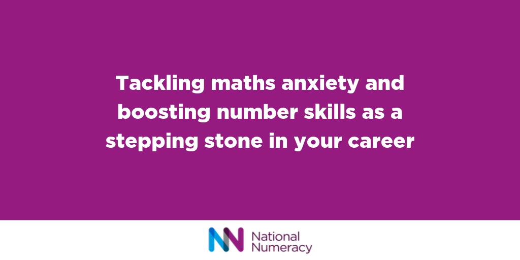 Nat_Numeracy's tweet photo. ICYMI Maths anxiety holds many people back, but overcoming it is possible &amp; could open doors to the next stage of your career.

Ben Perkins writes about using the National Numeracy Challenge as a stepping stone to a Level 2 maths qualification https://t.co/LUIUtCmfpr https://t.co/V83vR9vmq4