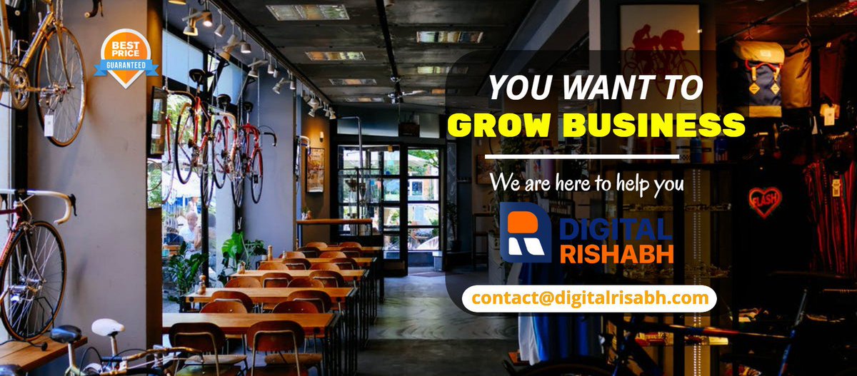 digital_rishabh's tweet photo. You want to grow your business??
We Are Here to Help You...
Facebook: Digital Rishabh
Instagram: digital_rishabh
Linkedin: Digital Rishabh
Twitter: Digital Rishabh @digital_rishabh
Pinterest: Digital Rishabh
Website: https://t.co/2EzBjPMM0s
Email: contact@digitalrishabh.com https://t.co/Bu4ct5snbW