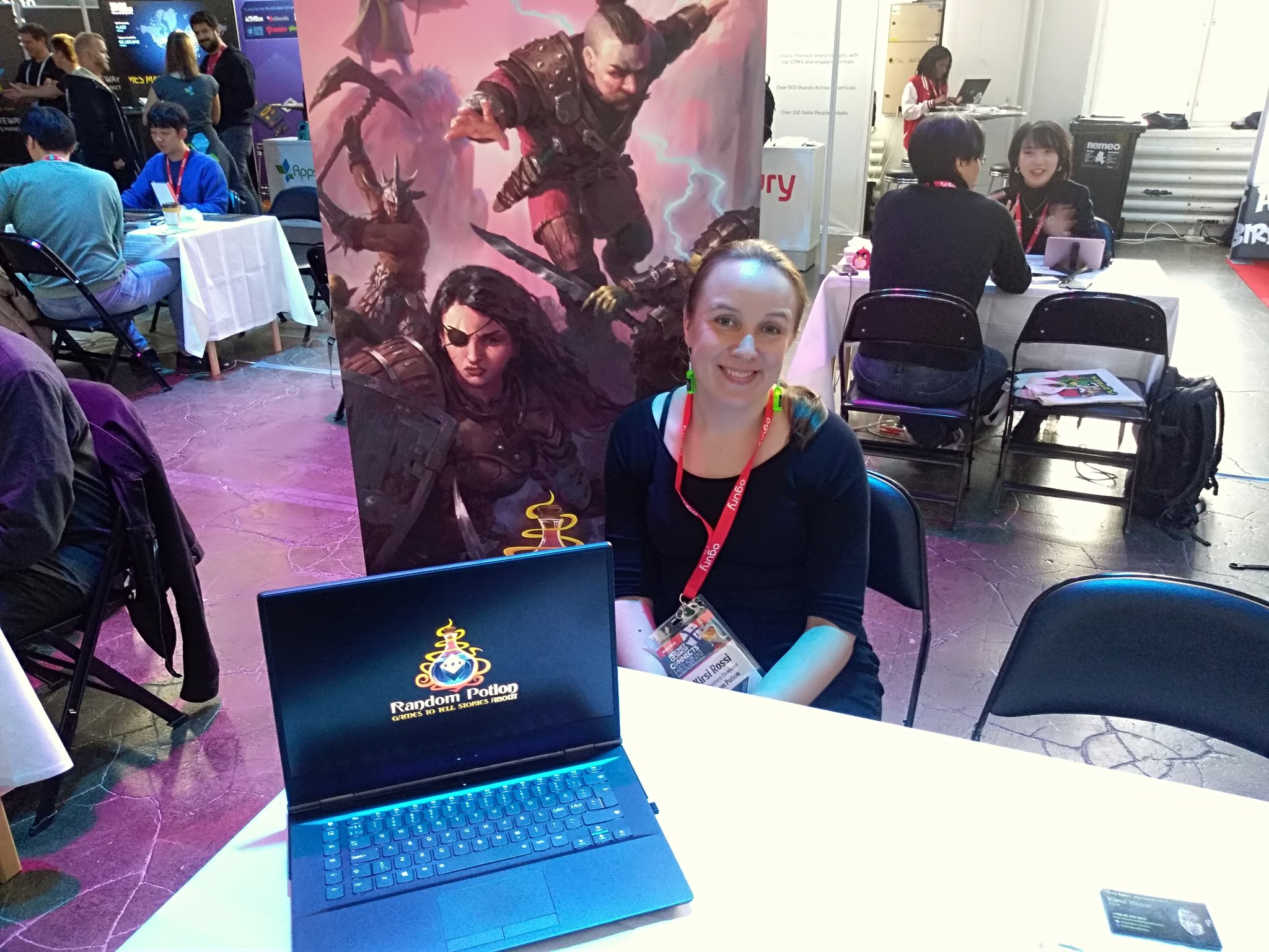 Kirsi Rossi on Twitter "Pocket Gamer Helsinki has started but there's