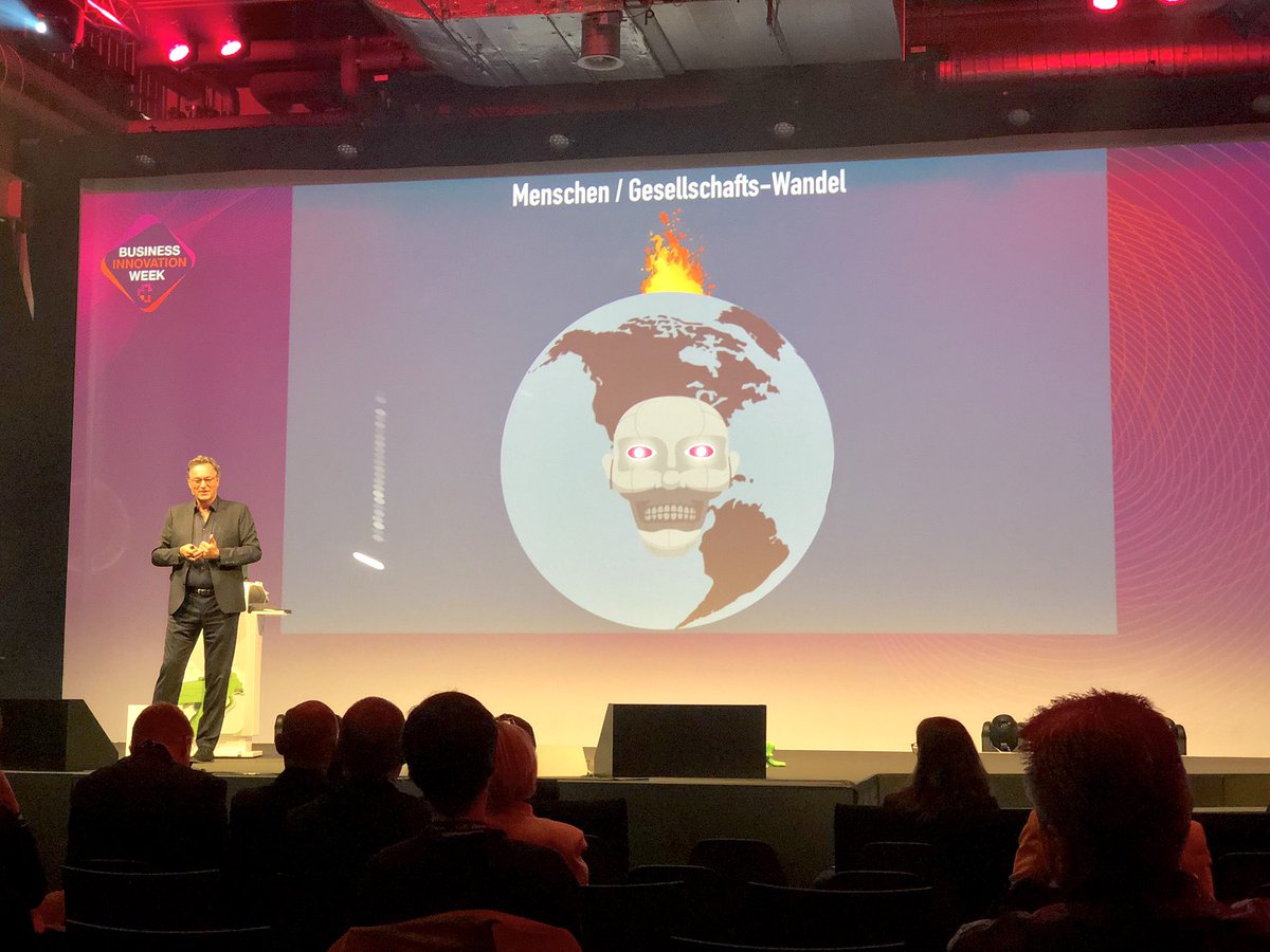 futurict2's tweet photo. Two megatopics 2019: #ClimateChange and #HumanChange. @gleonhard at #BIW19. See @StefanSchose and @BallandiesMC tomorrow at 4pm on stage one to learn about two possible solutions: Finance 4.0 and Climate City Cup. #fin4 #citycup @city_cup https://t.co/M69e6qOTag