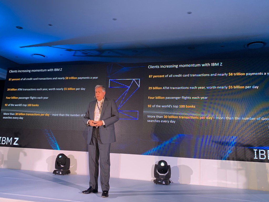 Alex Gogh, setting the stage and relevance of IBM Z in today’s market place. #ibmz