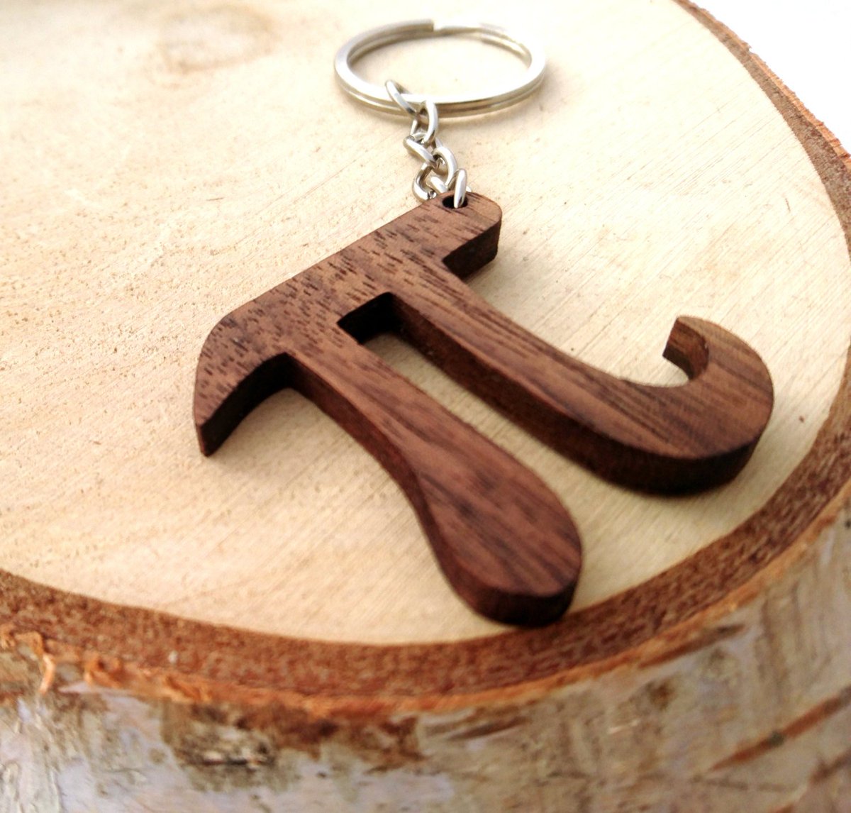 andra_389's tweet image. Wooden Pi Symbol, Mathematics Symbol Keychain, Nerd Gift Keychain, Friendly Green materials tuppu.net/d8a9041d #Etsy #keychain #MathKeychain