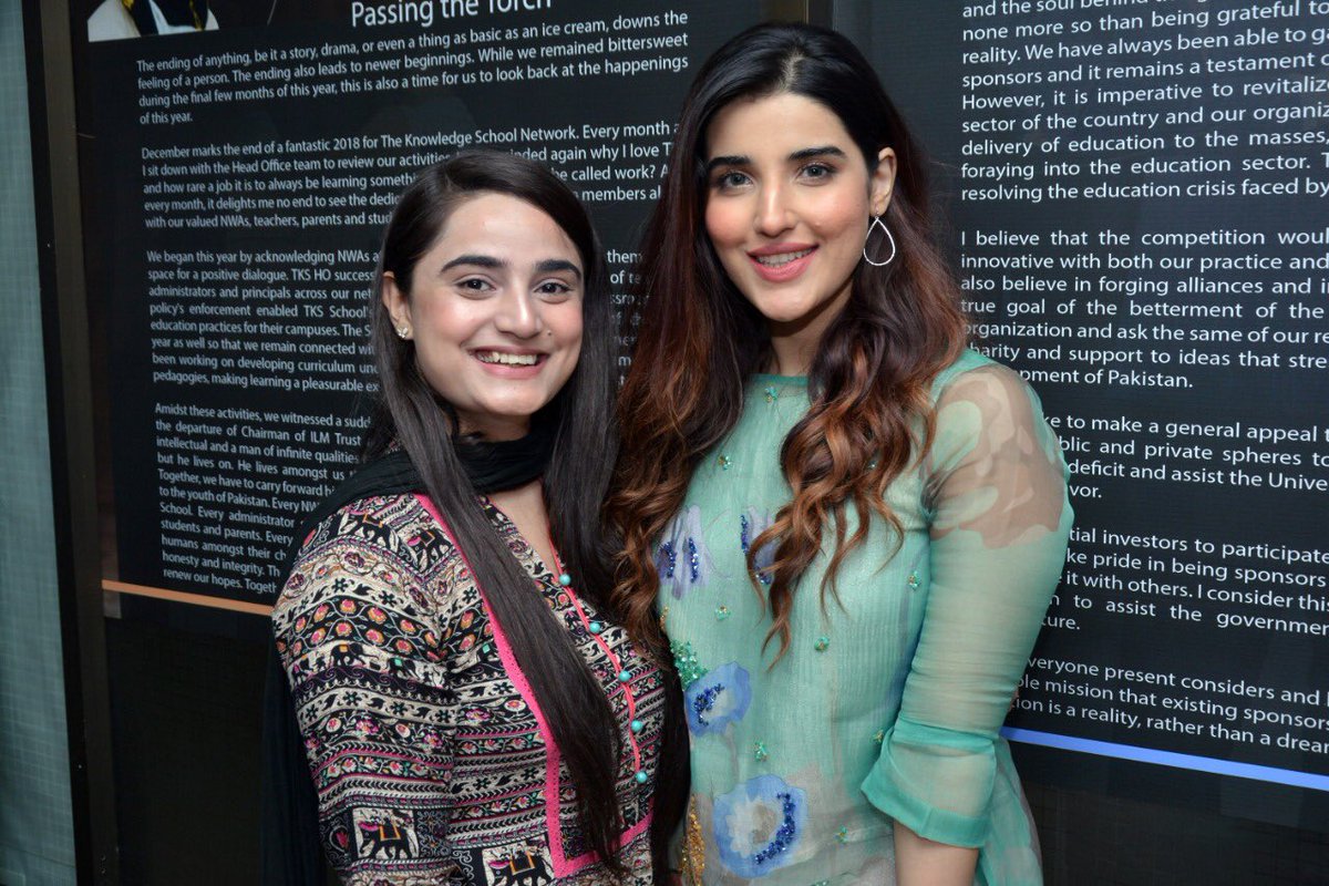 HeerMaanJa's tweet photo. #HeerMaanJa lead 💫 #HareemFarooq makes an appearance at the University of Management &amp; Technology in #Lahore yesterday❗️ https://t.co/Ir5oZ4U3yg