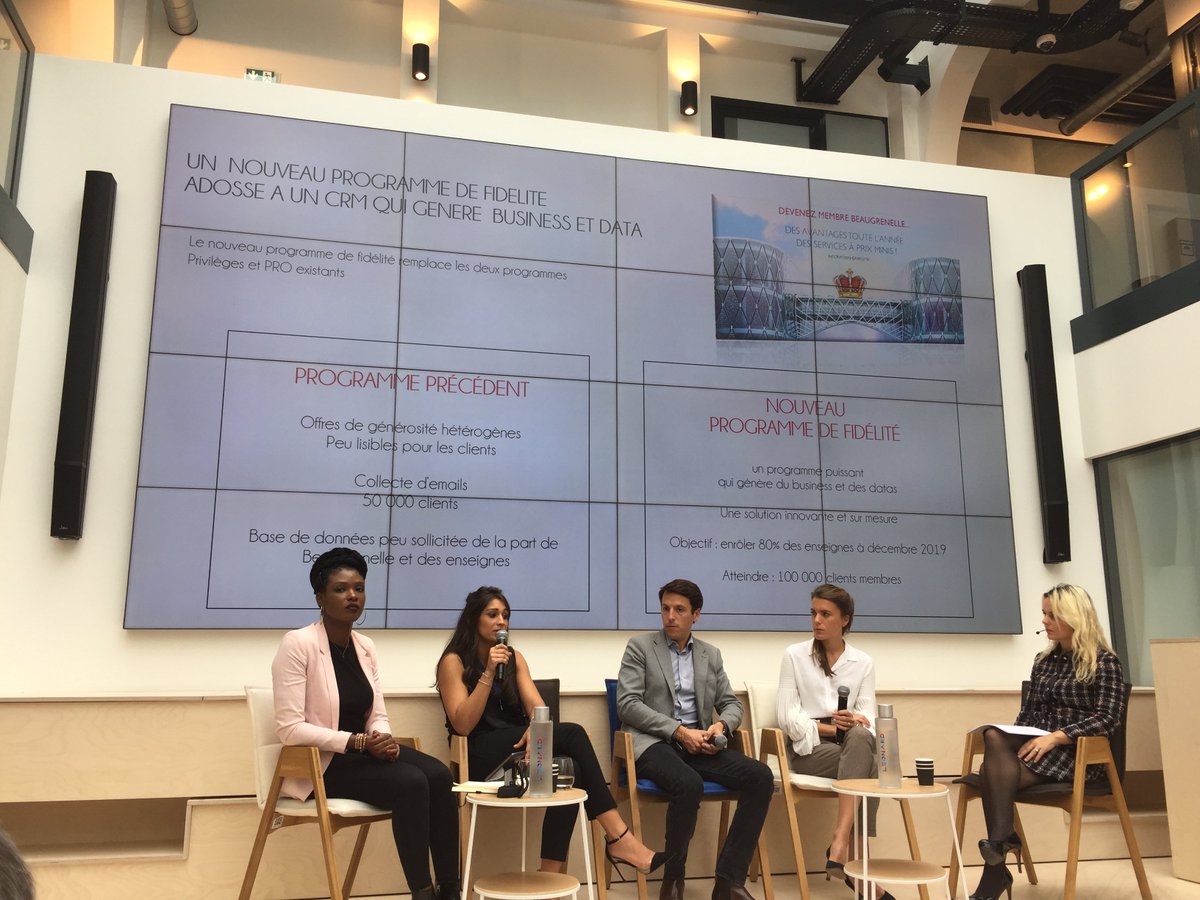 "Le #CRM est, en renfort de l'expérience, un levier de création de préférence pour nos centres" Leslie Pisano - Responsable digital #Apsys - Forum #MarketingInnovation du @CNCC_Officiel
  avec notre partenaire <a href="/ConiqHQ/">Coniq</a>