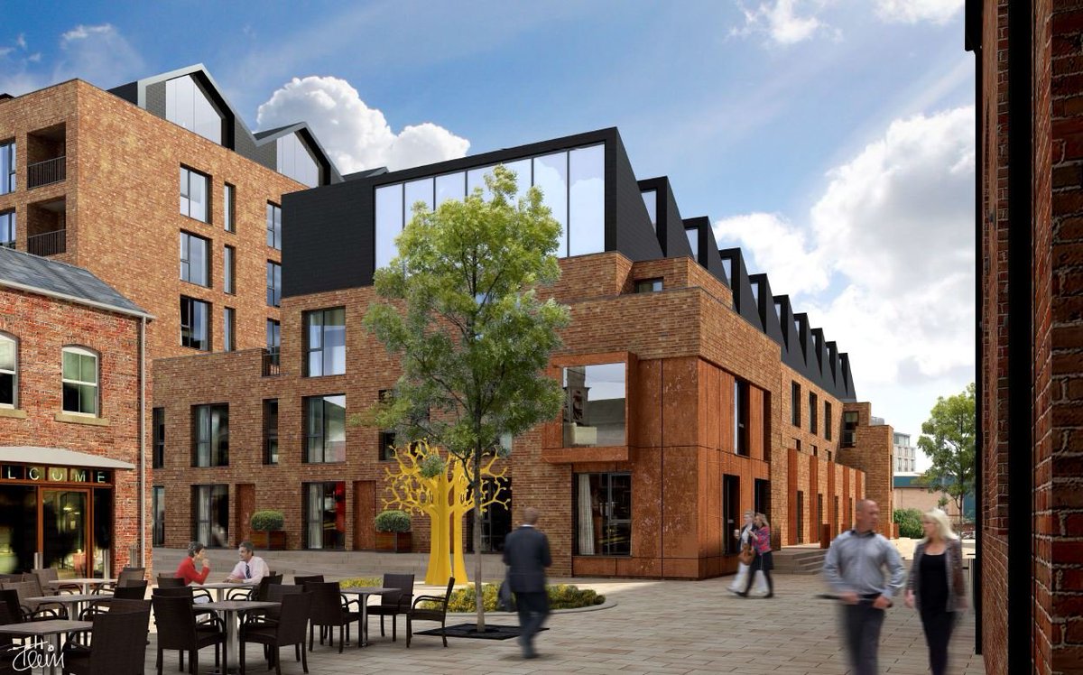 esh_group's tweet photo. Esh Build have been appointed by @iglooRegen to carry out a £12million development at Holbeck Urban Village in #leeds

Ironworks comprises of 53 apartments, 15 town houses and 2 commercial units, complete with an under-croft car park.

Read more here: https://t.co/vAkT7VcGQt https://t.co/EZBjIaAUCh