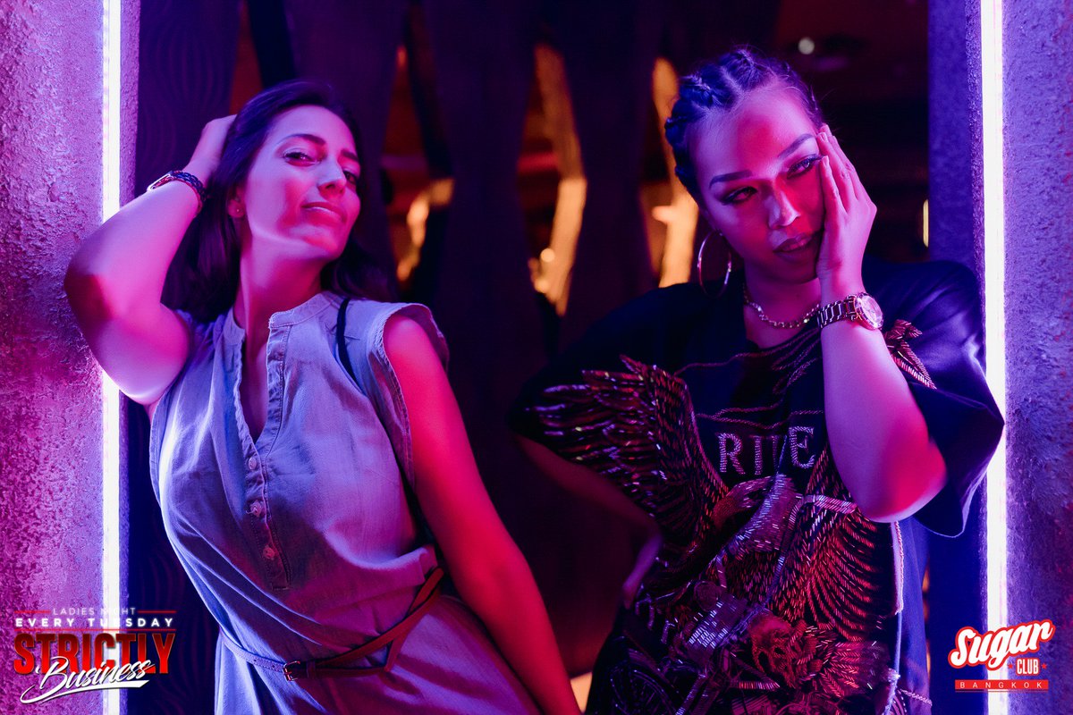 Start October with the hottest Ladies Night in town 😍See you tonight for #StrictlyBusinessBangkok, get your 3 free 🍸and free entry before midnight! #SugarClubBangkok