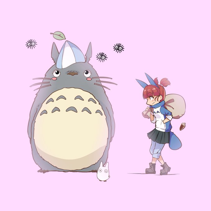 #ガルパン

ミッコならずっとトトロがみえてそうだな〜っていう絵 