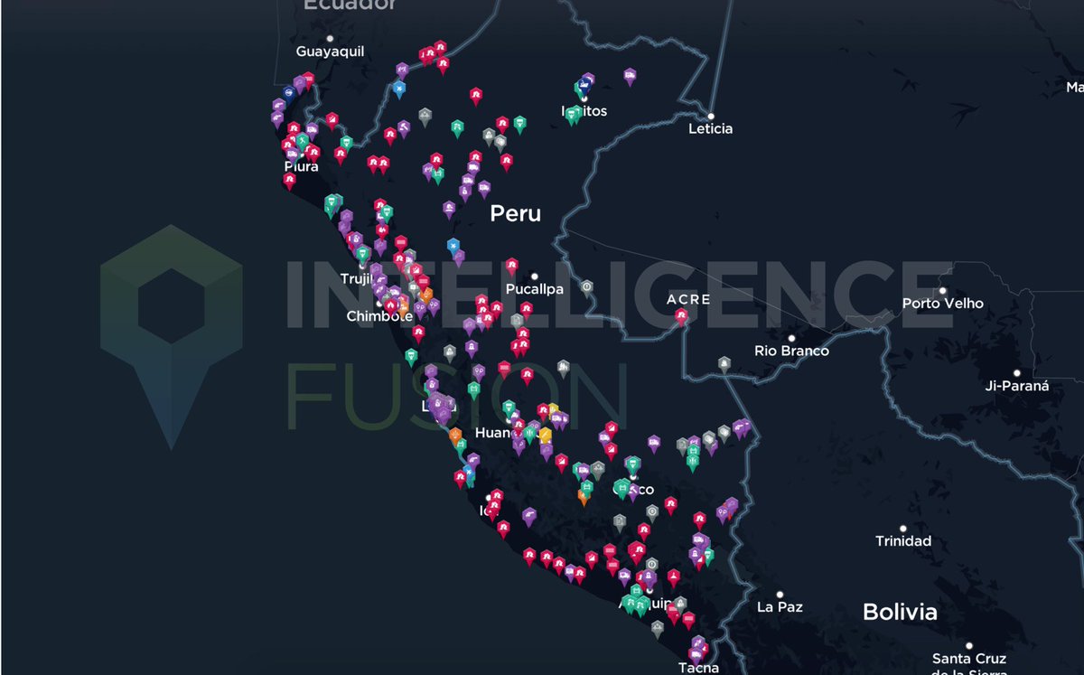 IFSouthAmerica's tweet photo. On Sun., authorities seized 38kg of mercury from a bus at the Palmeras checkpoint in #Mazuko in the region of #MadreDeDios, in #Peru 🇵🇪
- 3 people arrested
- Mercury reportedly destined for illegal mining activities in the region
https://t.co/Fs7I1fwx7p
@IntellFusion https://t.co/F2Nvm6srtq