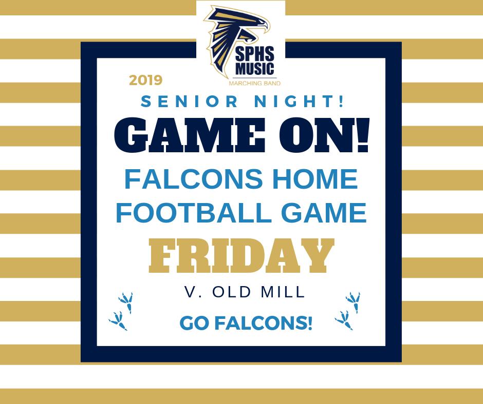 Let's go Falcons!  Falcon Friday coming at ya...
#bandtogether #sphsmusic #gofalcons