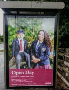 Some fantastic adverts and some great little Models on the Hull Collegiate School Billboards and Adshel's all over Hull and surrounding areas.  Check out their open day on the 12th Of October it's an amazing place to visit.

@HullCollegiate @CCUK_Direct #education #OOH
