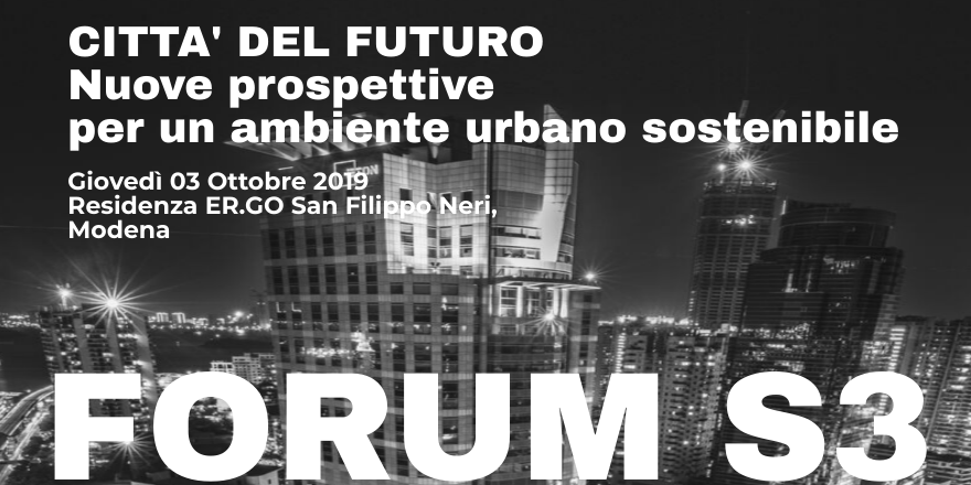 Arter_ER's tweet photo. Il 3 ottobre a #Modena ripartono i #ForumS3.
Il 1° dei tre eventi previsti è dedicato al tema della Città del futuro. 🌇
🧐 Scopri il programma e leggi gli abstract degli interventi!
https://t.co/FrK2cvsvyH
#Agenda2030 #SviluppoSostenibile #SmartCity https://t.co/cjT5oWDU7U