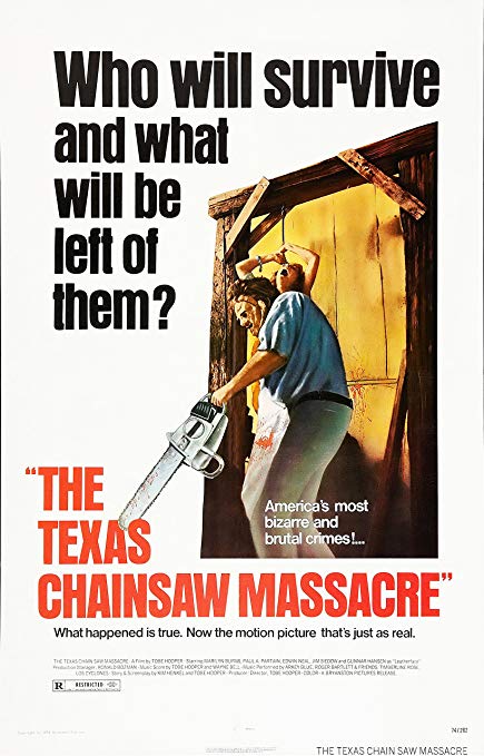 dmathches's tweet image. The Tobe Hooper classic, THE TEXAS CHAINSAW MASSACRE was released #OTD in 1974. #HorrorMovies #Headcheese #Leatherface
