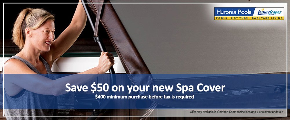 huroniapools's tweet image. Save $50 on your new Spa Cover. $400 minimum purchase before tax is required
ow.ly/BFEs50wrY8o
