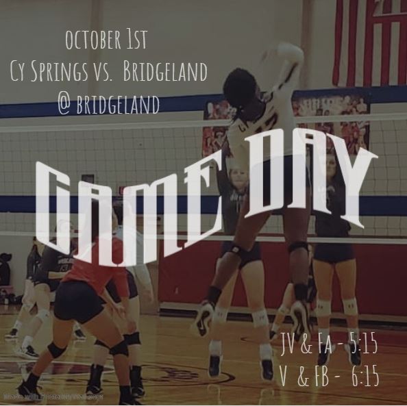 GAME DAY! Come support your Lady Panthers. #F3 #AllDayEveryDay