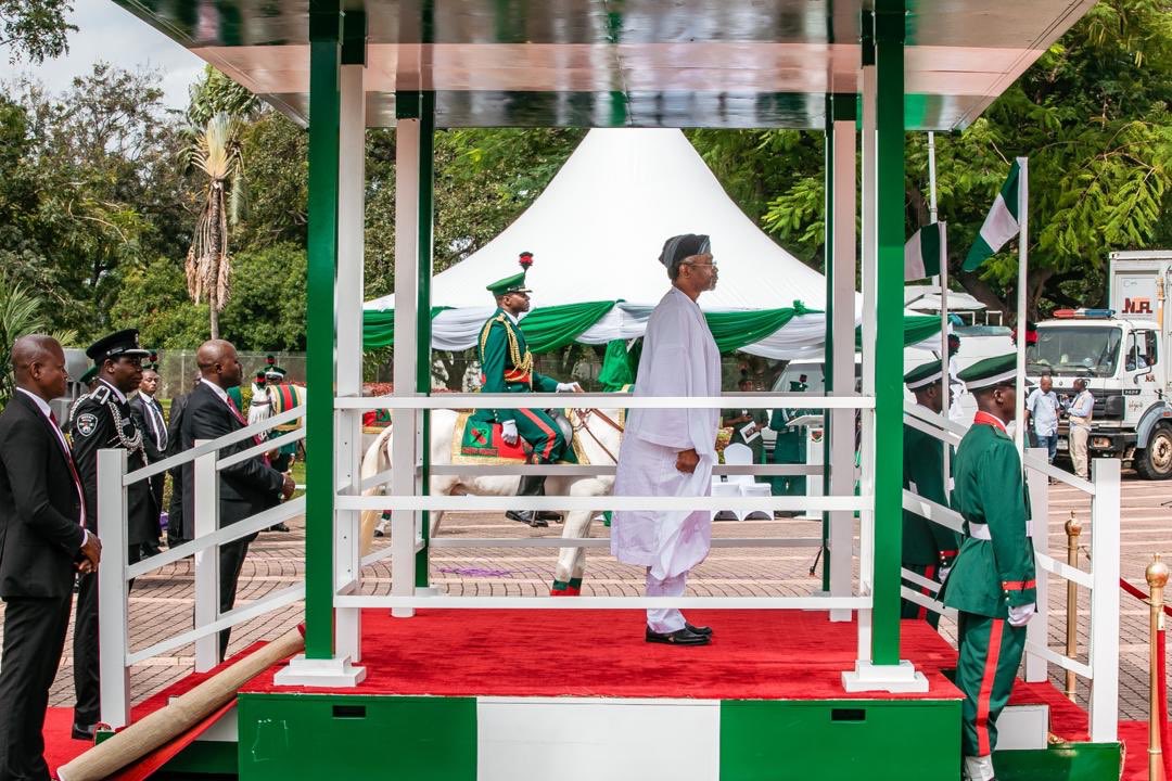 Speaker of House Of Reps, Gbajabiamila Wears Bullet Proof Vest For Independence Day Celebration %Post Title