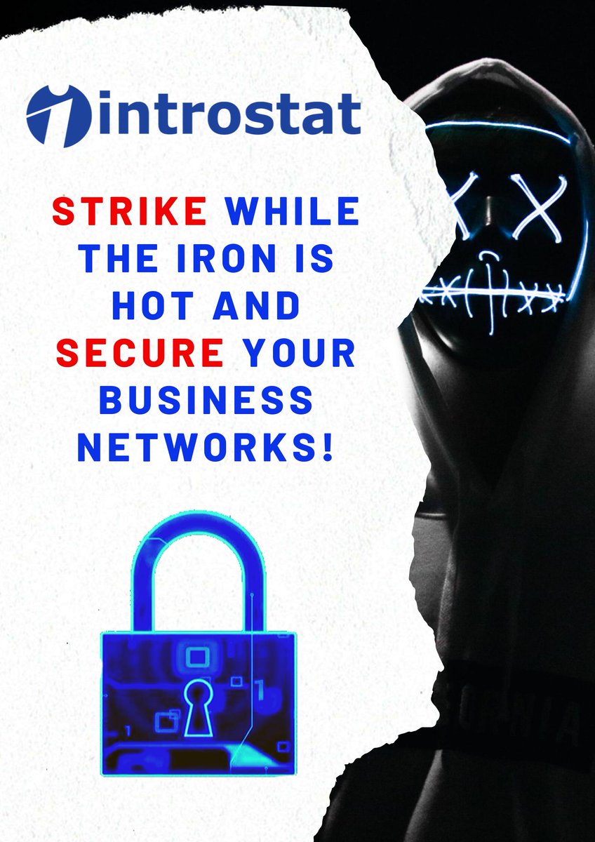 IntrostatSA's tweet photo. Don't fall victim to hacking, contact us for a free systems audit today: https://t.co/tFva4EntN3
#IntrostatSA #Security #Technology
JHB: 011 723 7500 | DBN: 031 308 9500 | CPT: 021 530 7900 https://t.co/5VFAYm7Df0