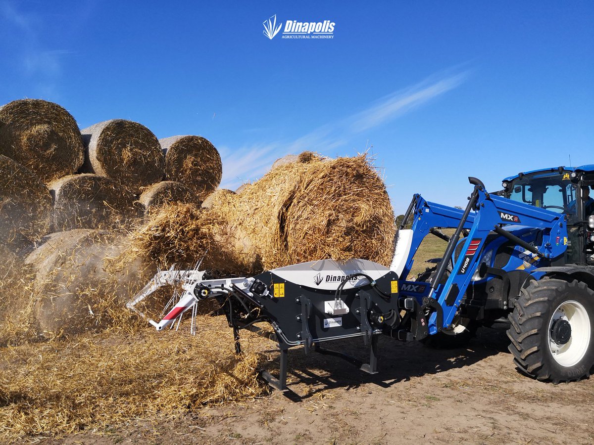 Dinapolis On Twitter Bale Wrapper Feeder We Tested Our Latest