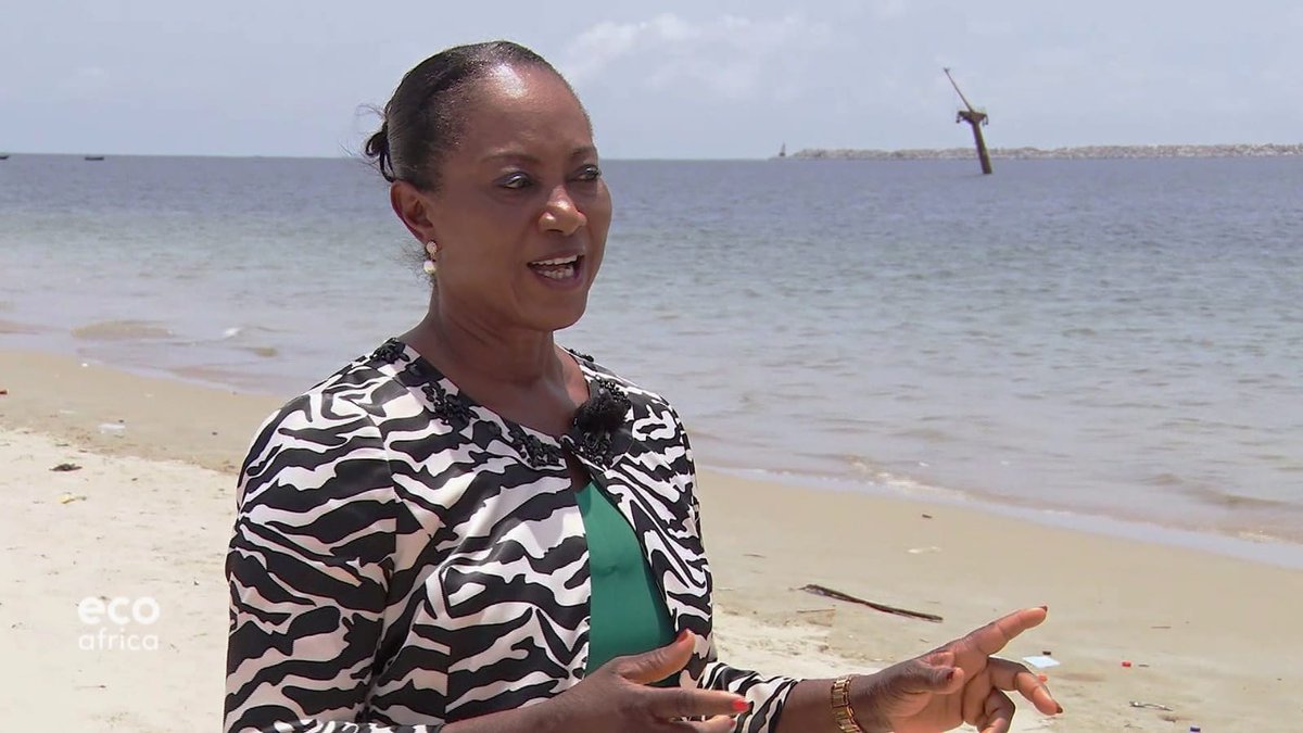 mandlmeier's tweet photo. “The polluters should pay!” says marine expert Regina Folorunsho.The Nigerian🇳🇬scientist tells #ecoafrica🌍why we need to do more to protect our oceans 🏝for future generations👫. Listen to what this women has to say: https://t.co/r5HgaDUW0V. @dw_environment , @CTVEnvironment https://t.co/8pgR709cNa